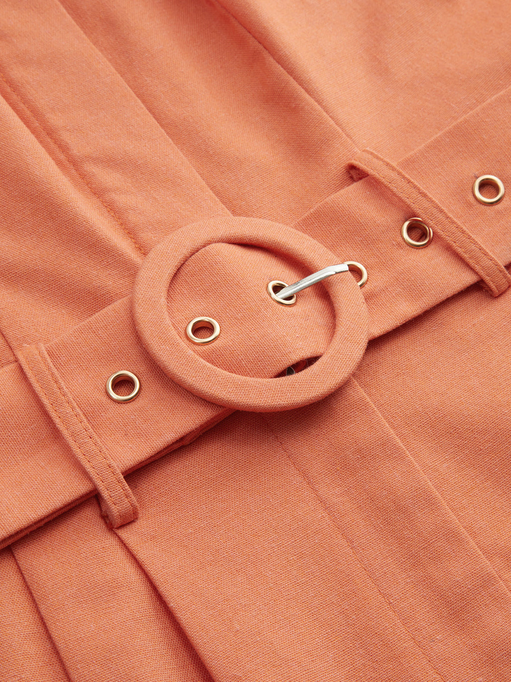Halter Collared Backless Belted Romper